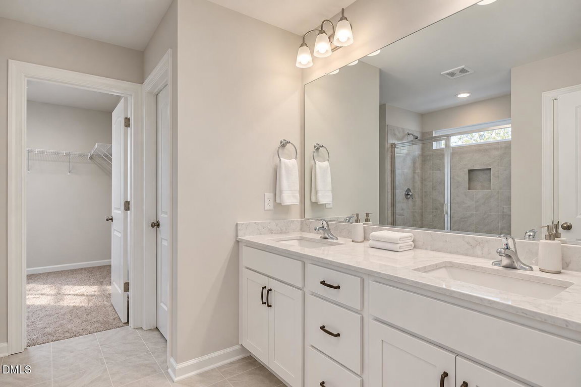 Primary Bath Vanity with Dual Sinks-11