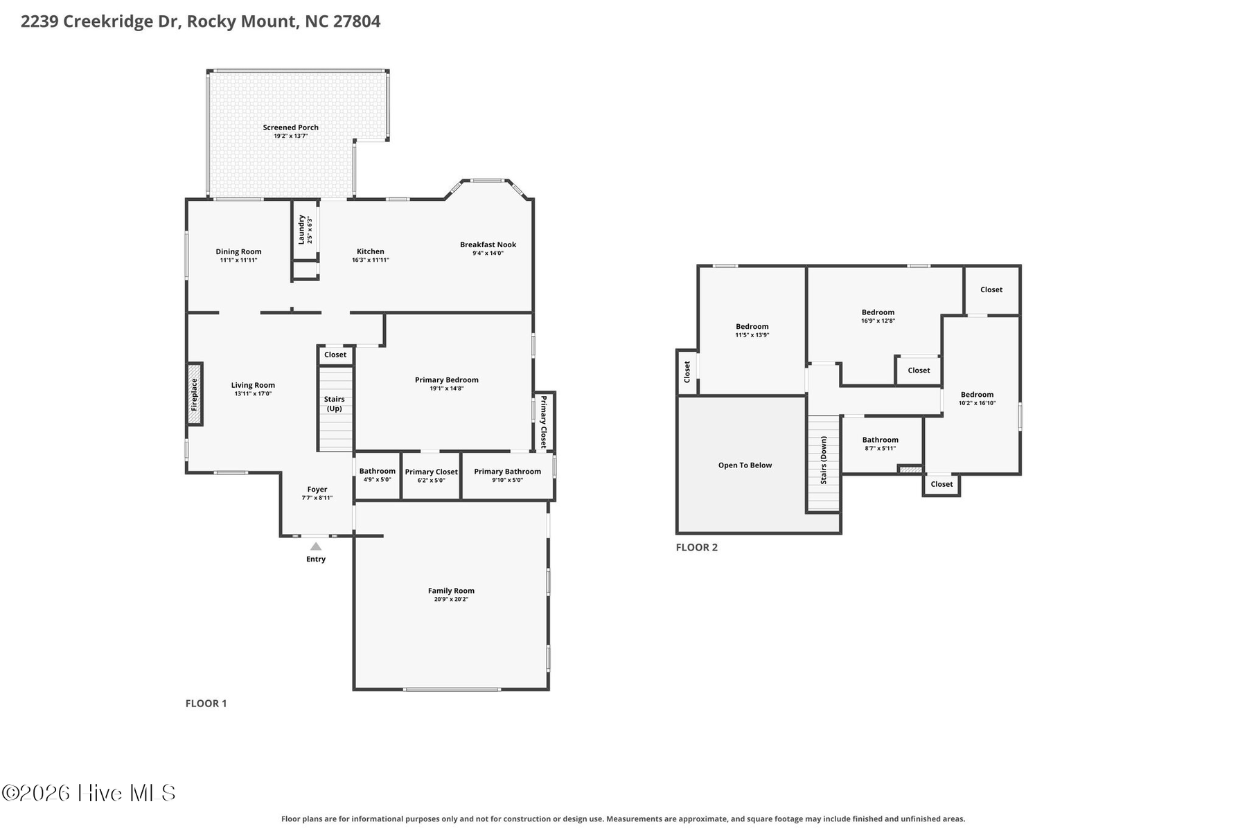 2239 Creekridge Drive, Rocky Mount, NC 27804 — photo 2