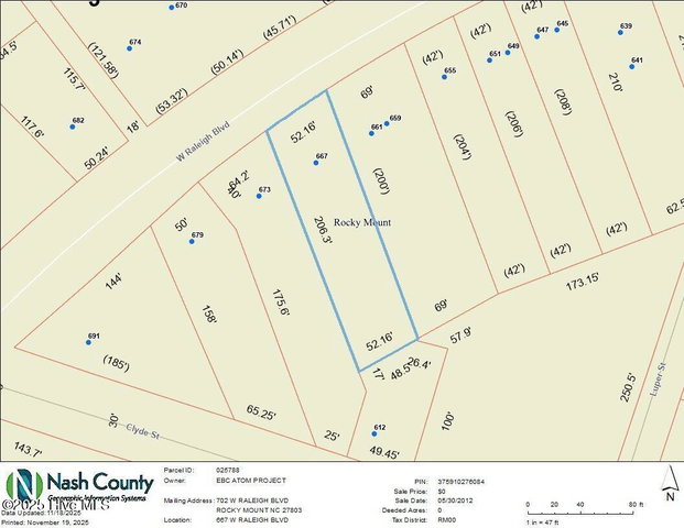 667 W Raleigh Boulevard, Rocky Mount, NC 27803
