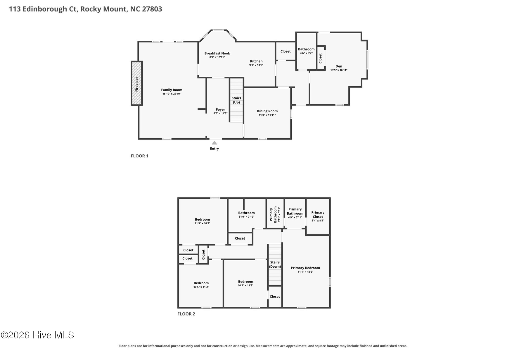 113 Edinborough Court, Rocky Mount, NC 27803 — photo 2