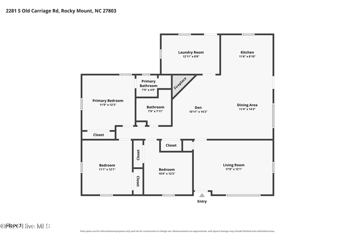 2281 S Old Carriage Road, Rocky Mount, NC 27803