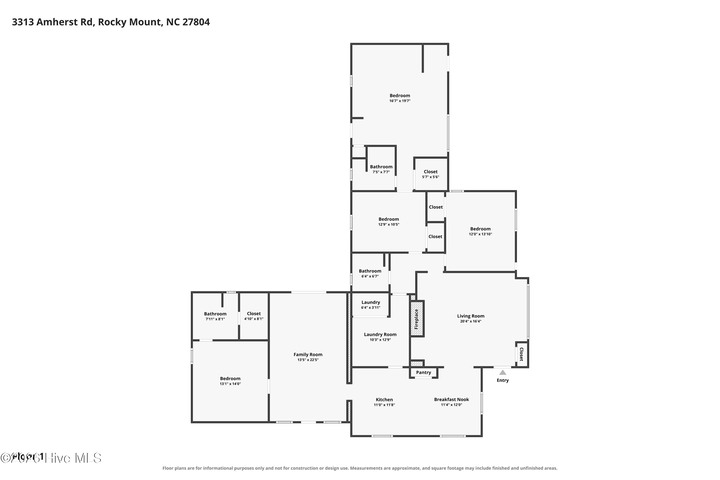3313 Amherst Road, Rocky Mount, NC 27804