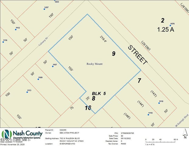 0 Evergreen Road, Rocky Mount, NC 27803