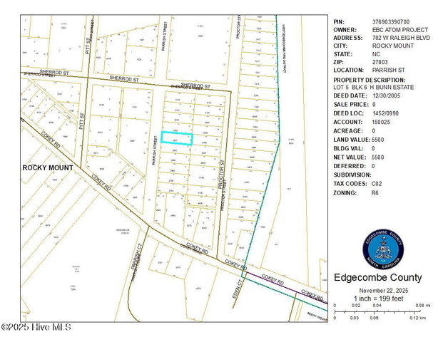 0 1,2,4,5,7,8 Parrish Street, Rocky Mount, NC 27801