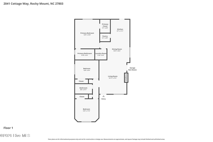 2041 Cottage Way, Rocky Mount, NC 27803