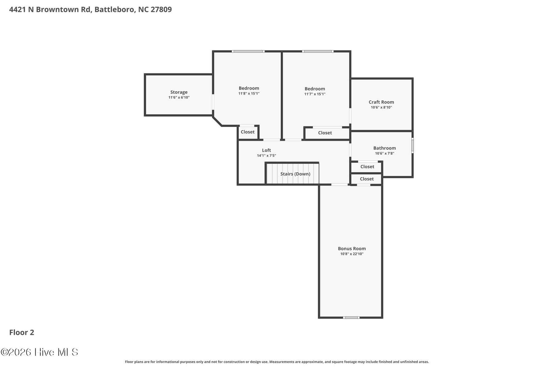 4421 N Browntown Road, Battleboro, NC 27809 — photo 3