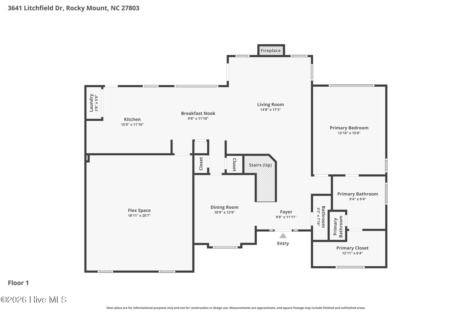 3641 Litchfield Drive, Rocky Mount, NC 27803 — photo 3