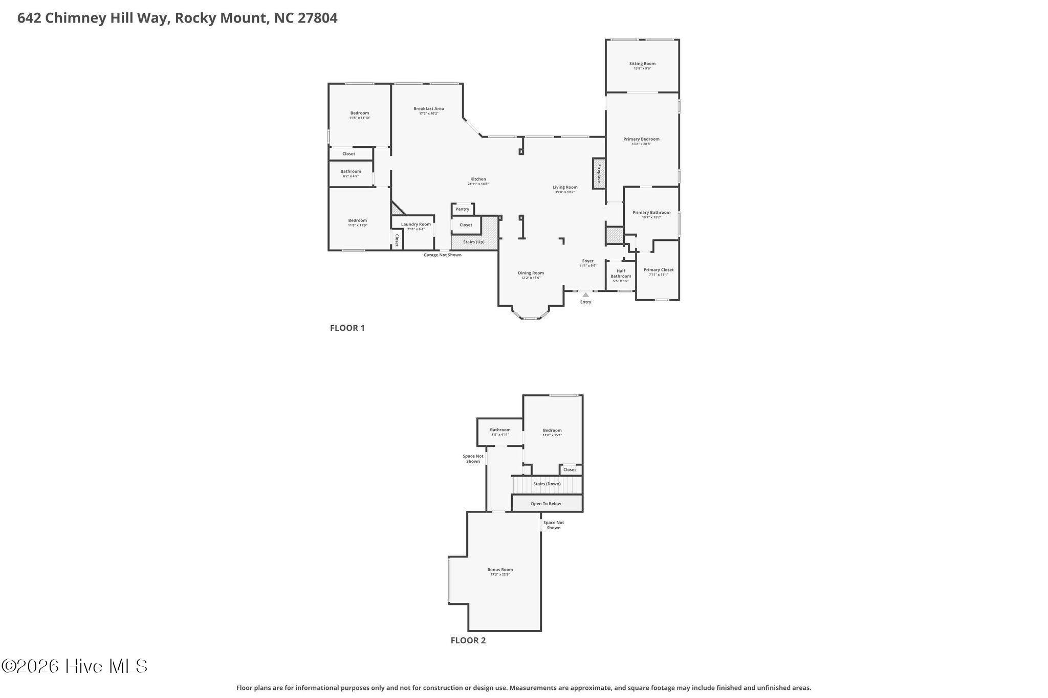 642 Chimney Hill Way, Rocky Mount, NC 27804 — main photo