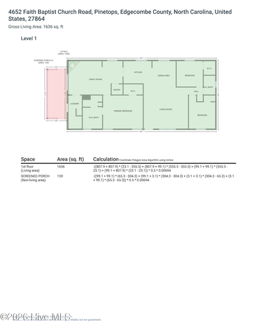4652 Faith Baptist Church Road, Pinetops, NC 27864