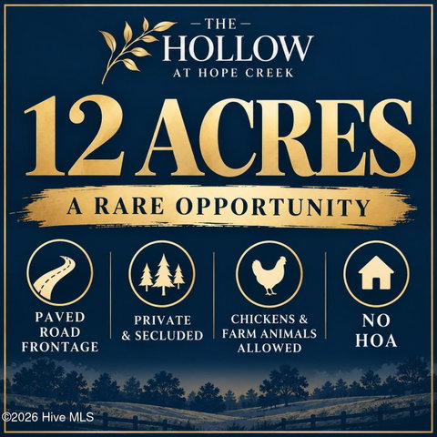 12 Acres Hope Creek Trail, Spring Hope, NC 27882