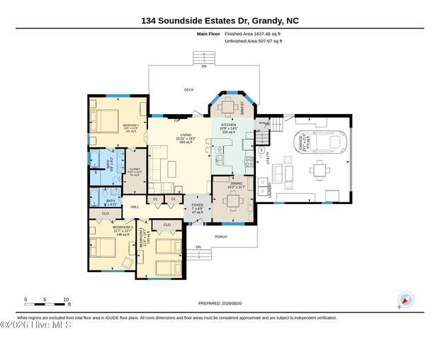 134 Soundside Estates Drive, Grandy, NC 27939