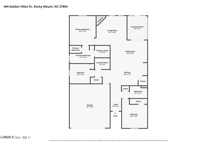 494 Golden Villas Drive, Rocky Mount, NC 27804