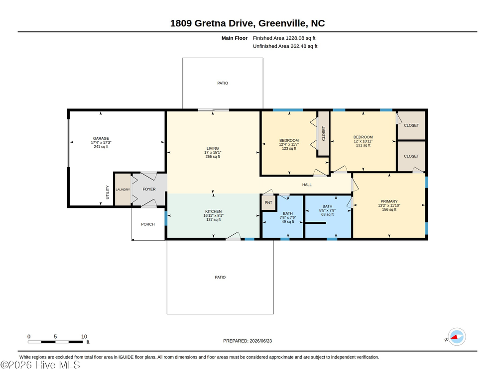 1809 Gretna Drive, Greenville, NC 27834