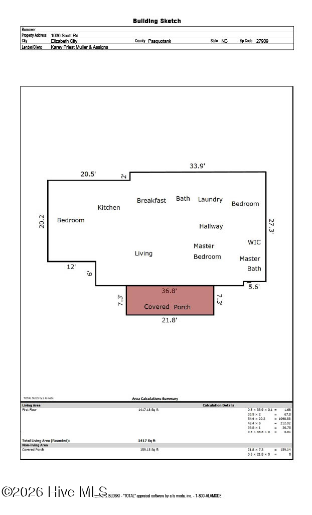 1036 Scott Road, Elizabeth City, NC 27909 — photo 2