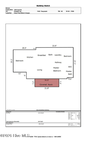 1036 Scott Road, Elizabeth City, NC 27909