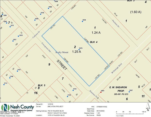 1076 2 W Raleigh Boulevard, Rocky Mount, NC 27803
