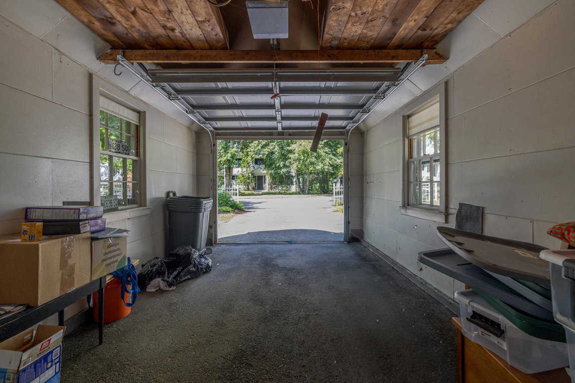 One Car Attached Garage