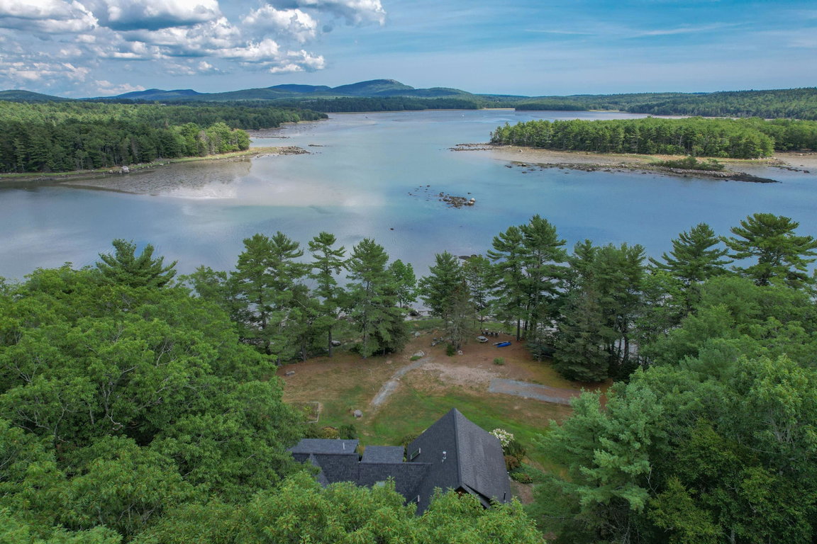 View of Schoodic Mountain