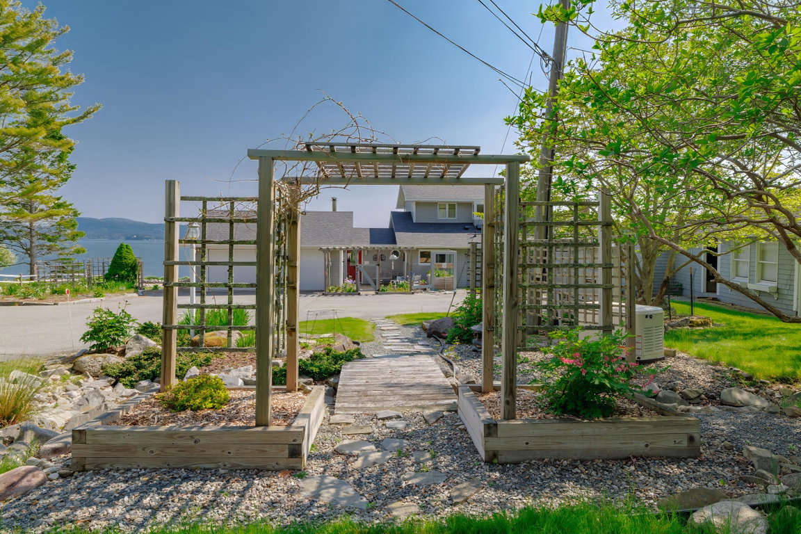 Garden area