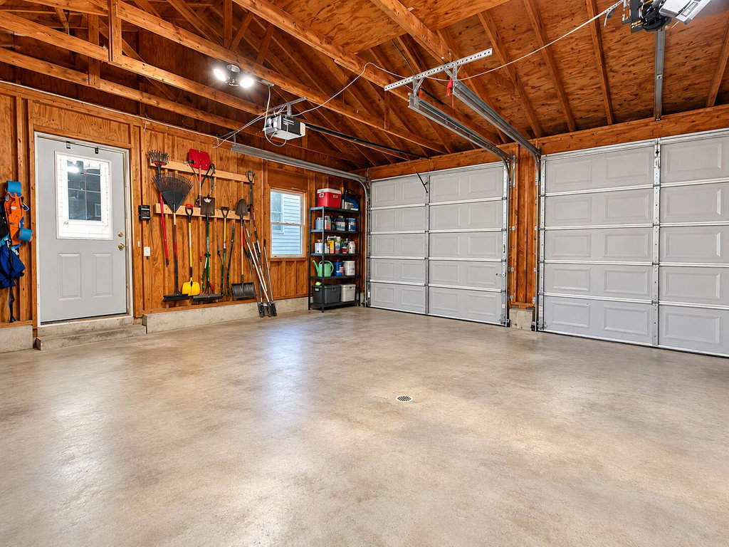 Spacious Organized Garage Interior