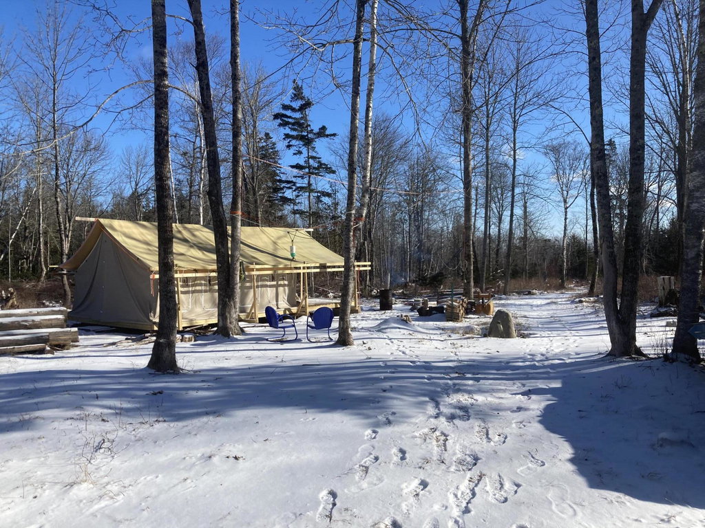 Winter tenting