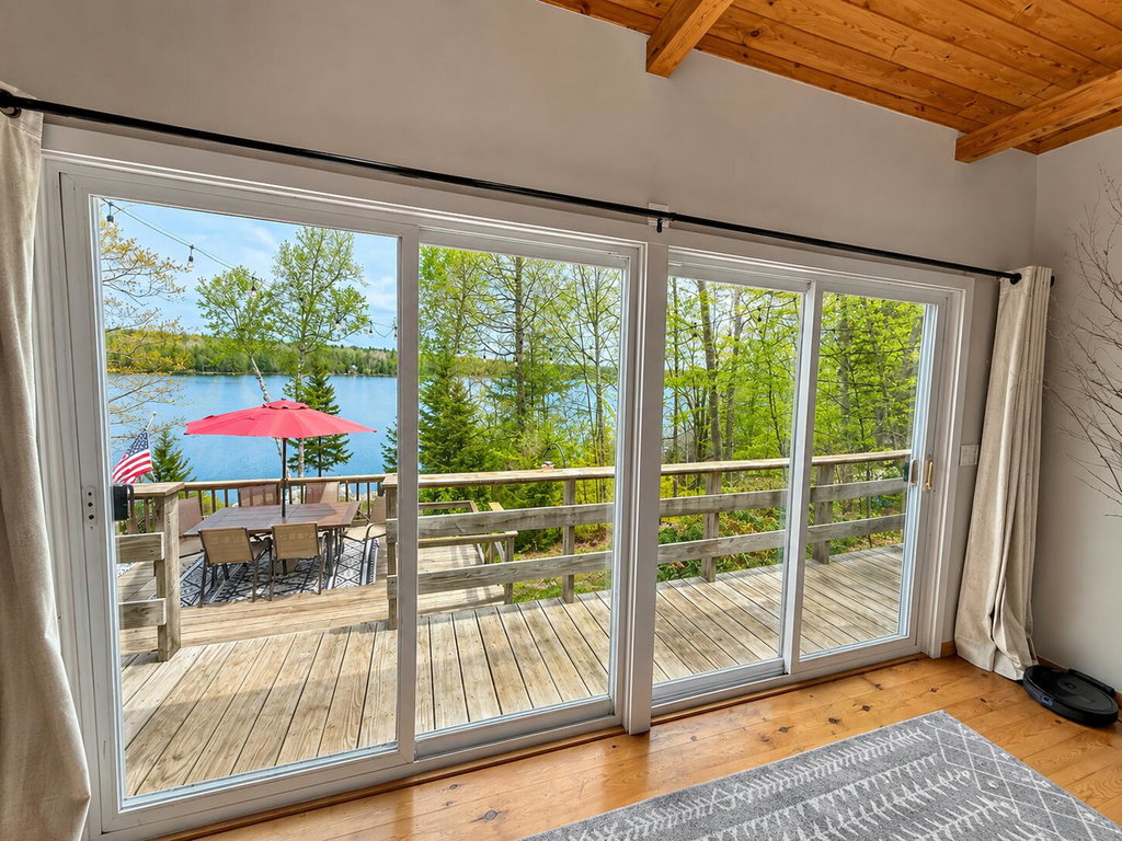 Deck and Pond View