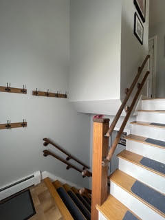 Stairs to main level