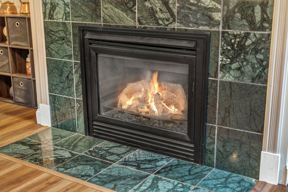 Central Fireplace