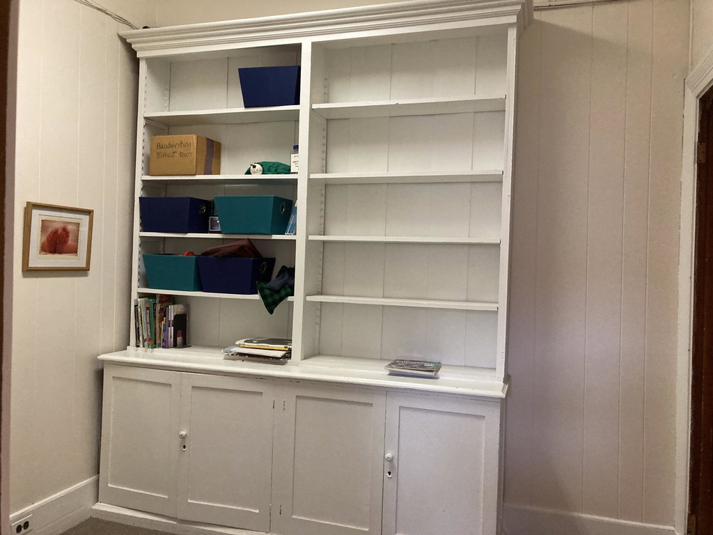 2nd floor storage, & half bath.