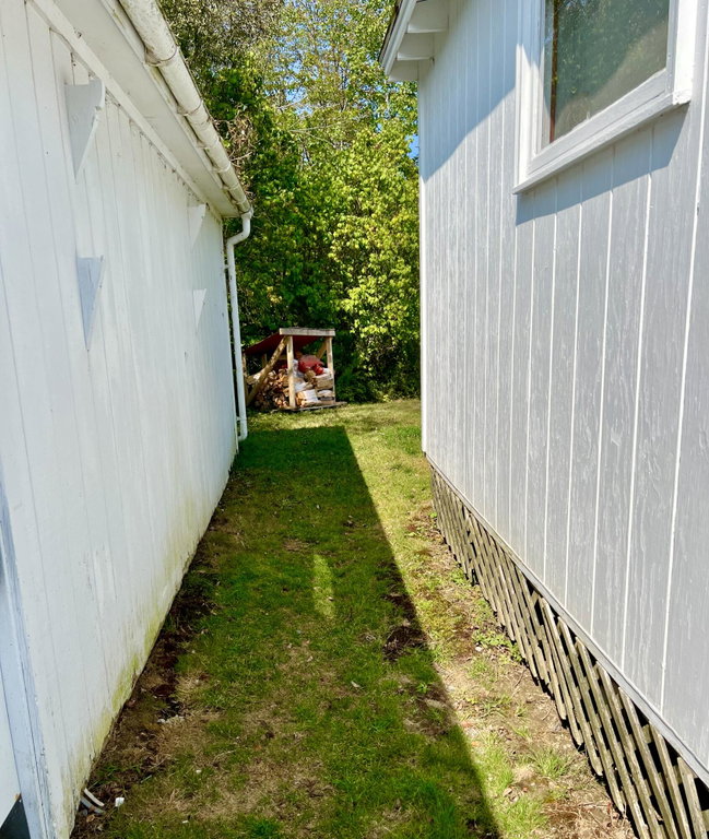 Between garage and home