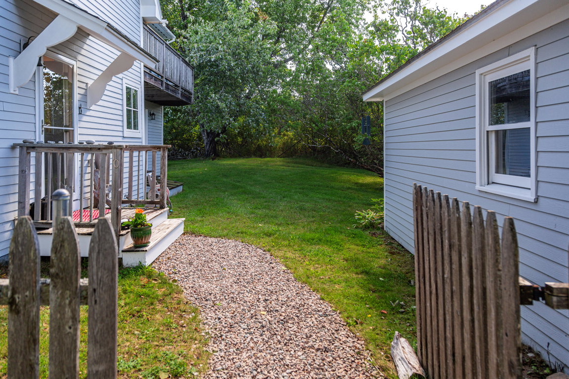 Back yard & entry