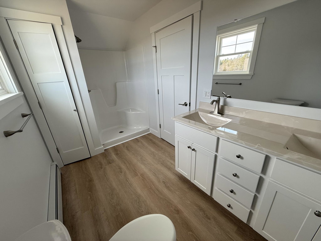 upstairs shower