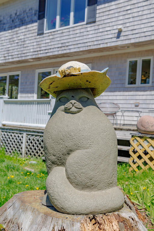 Cat scupture