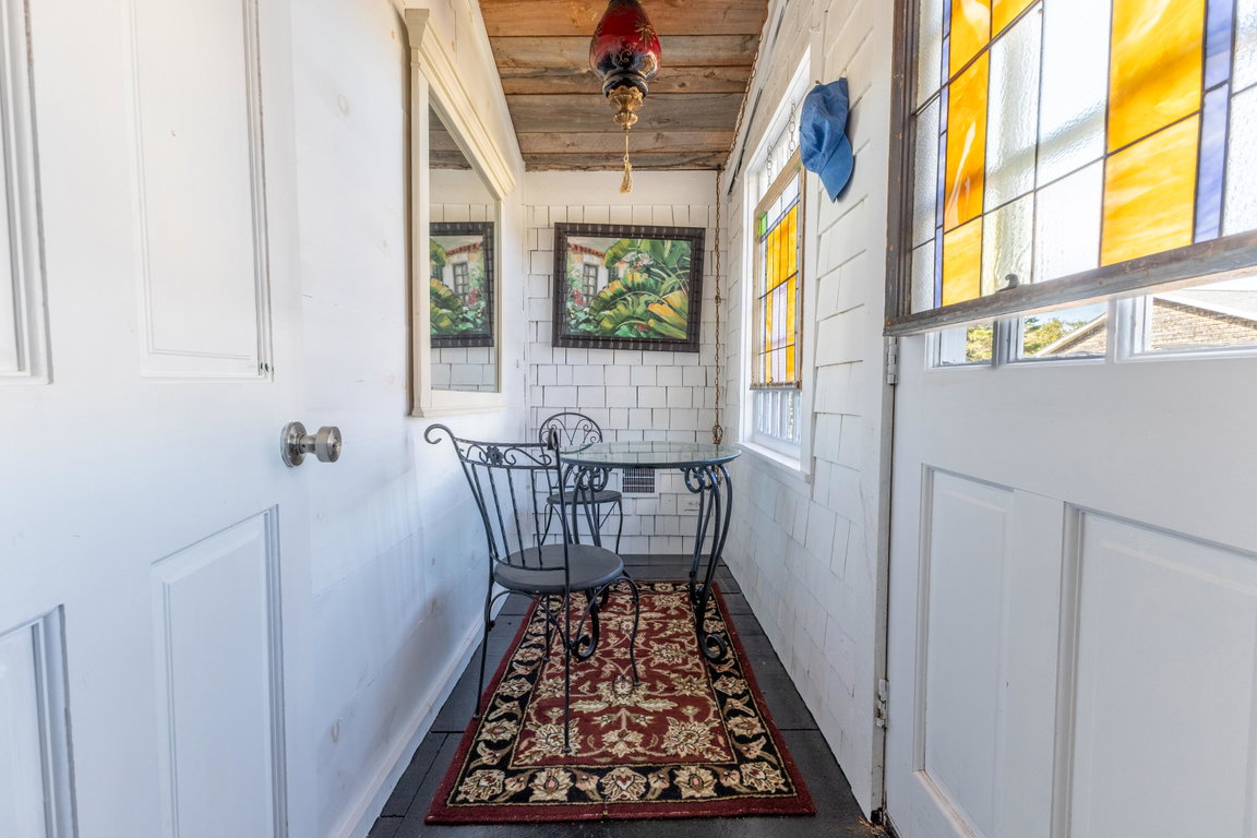 Apartment entrance.