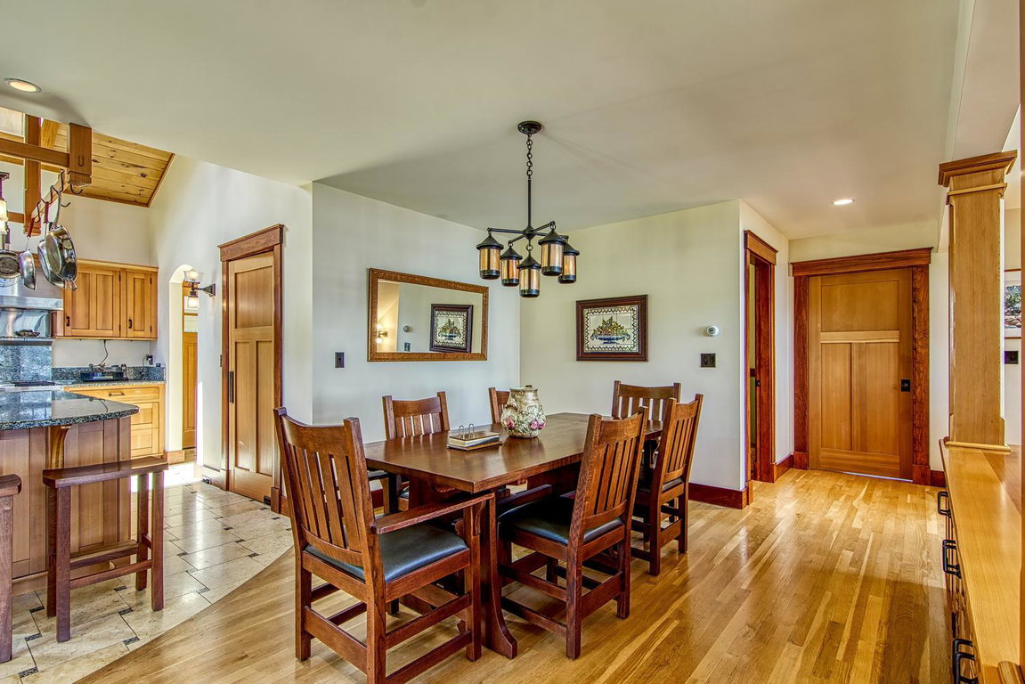 Dining Room Hall, Kitchen