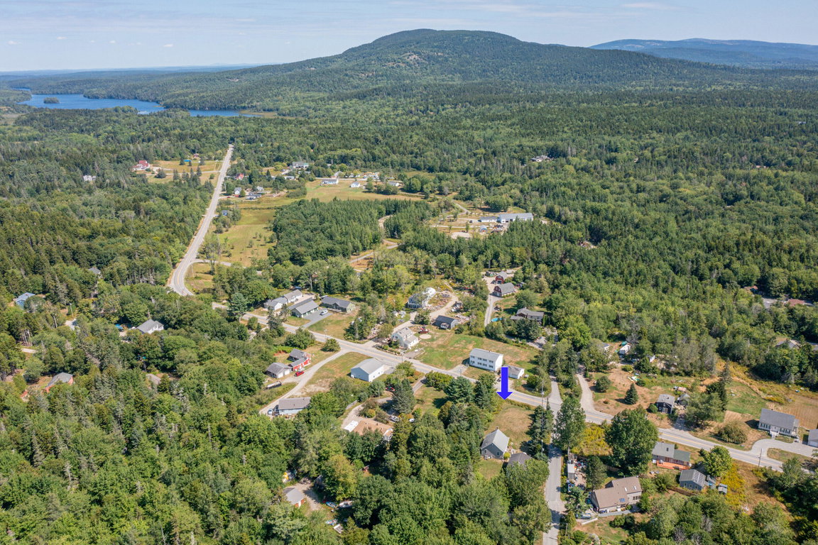 Aerial of property and locational back t