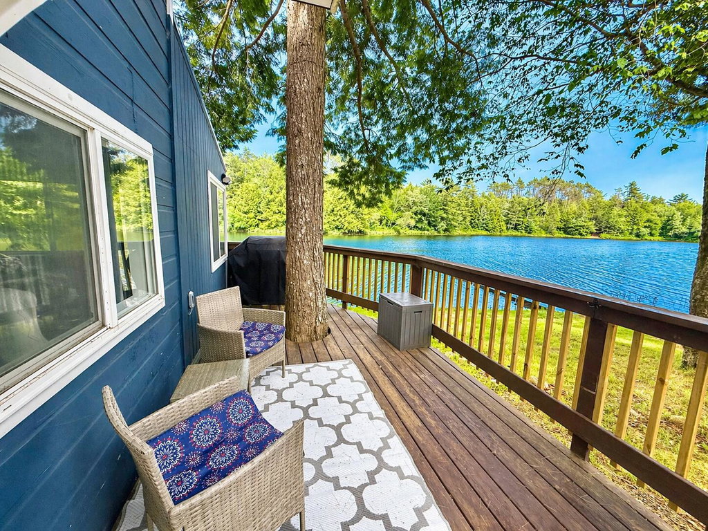 View from deck