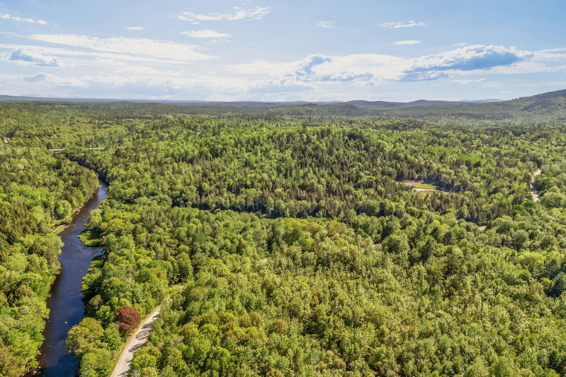 Aerial w/river