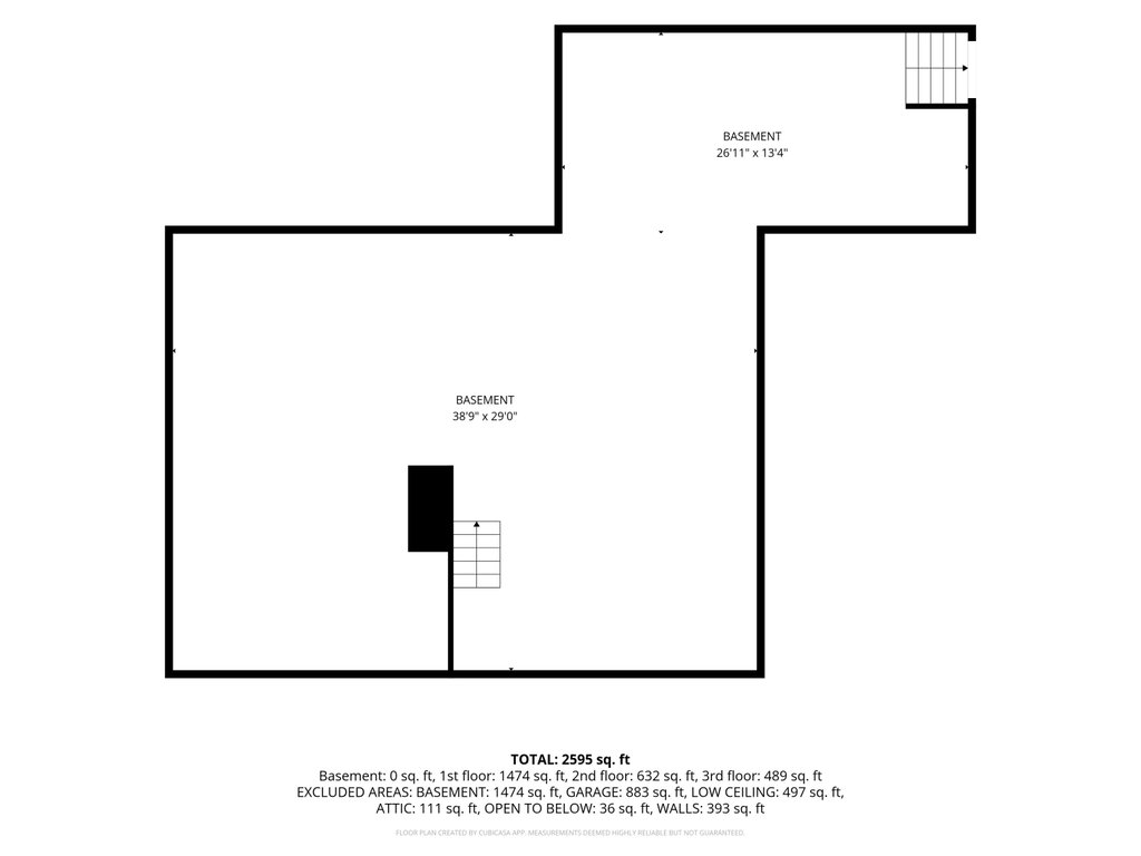 Basement floorplan