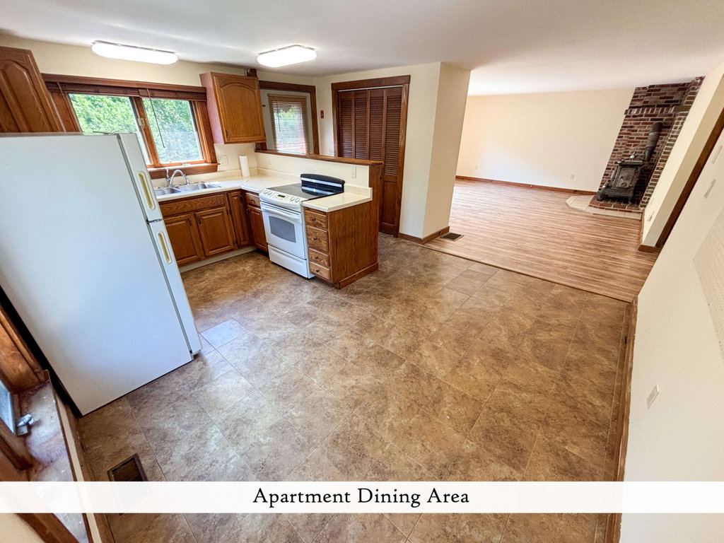 Apartment Dining Area, label