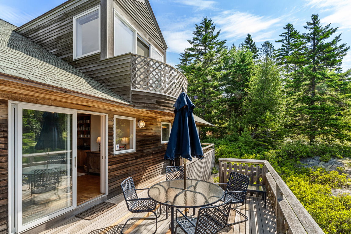 Deck and Primary Balcony