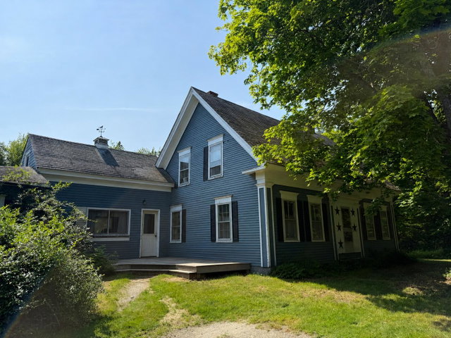 Exterior of home - items on the porch have been virtually removed