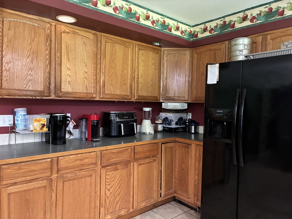 Plenty of counter space.