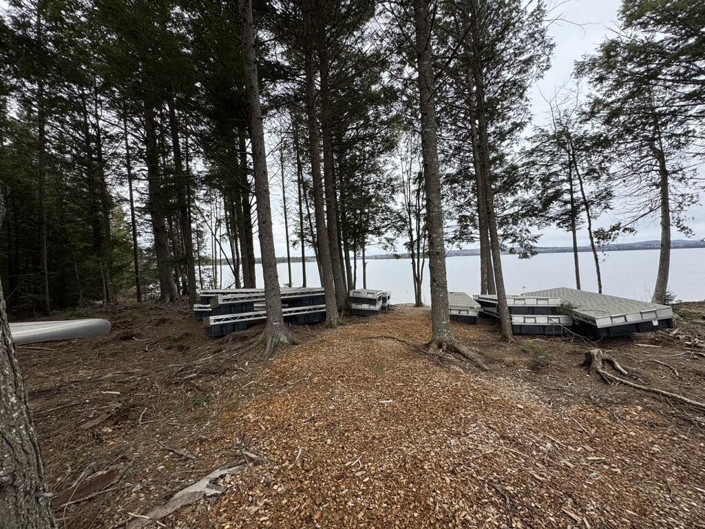 Dock Ready to be put into Graham Lake