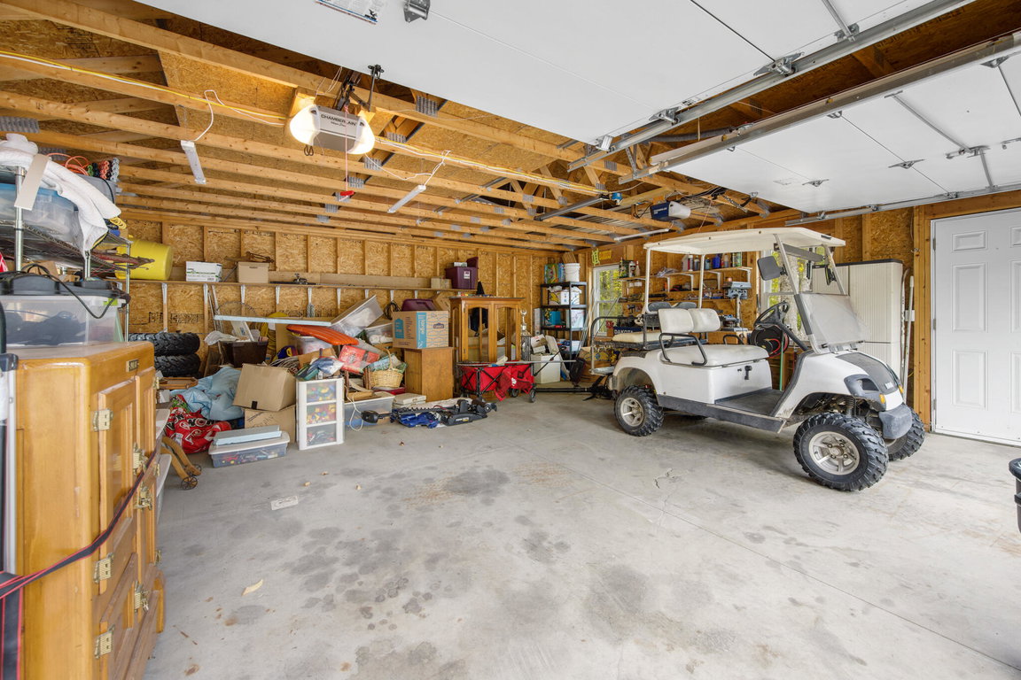 2 car detached garage