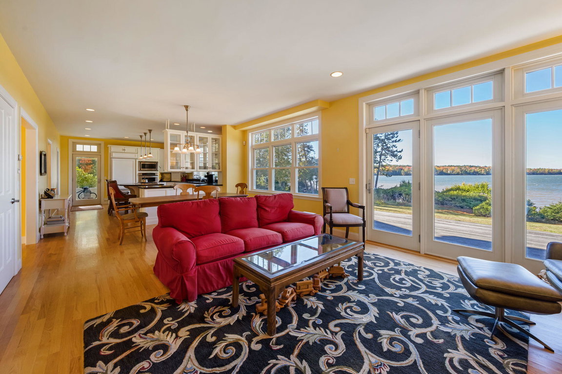 Living Room Area Water View