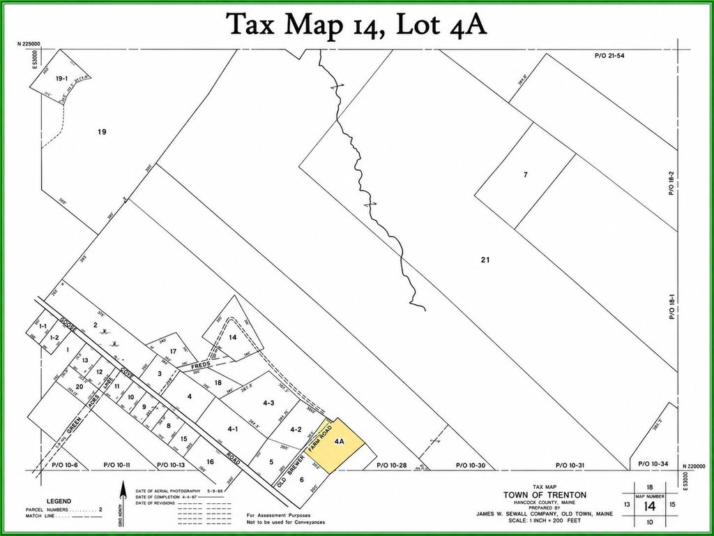 Tax Map 14_ Highlighted Lot 4A