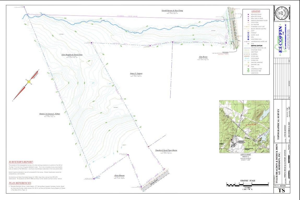 Map 15 Lot 6C Spring Road Augusta