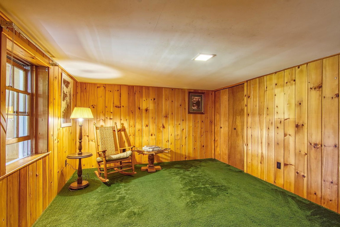 Basement bedroom