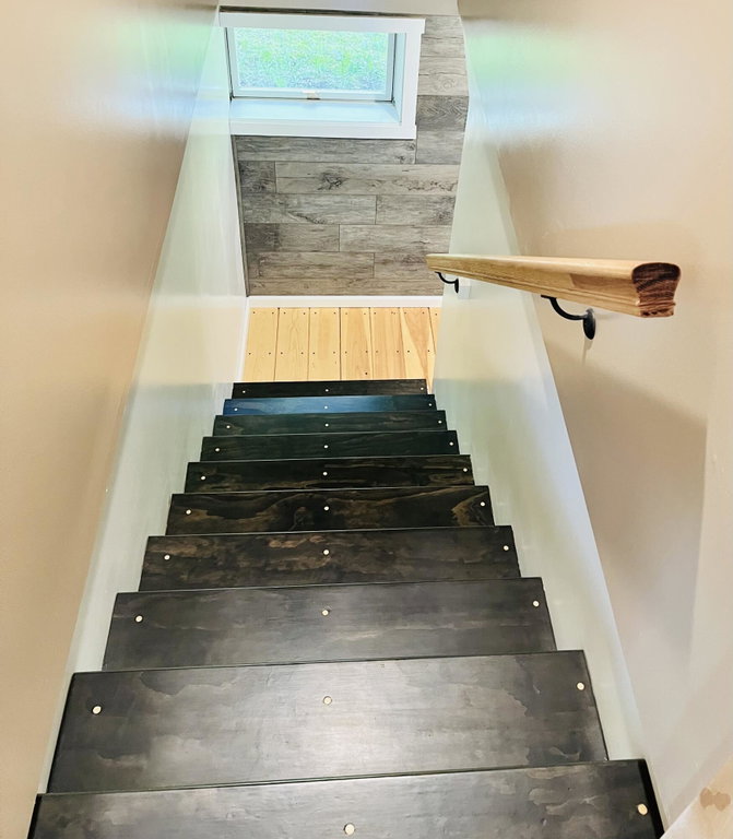 Stairs to lower level